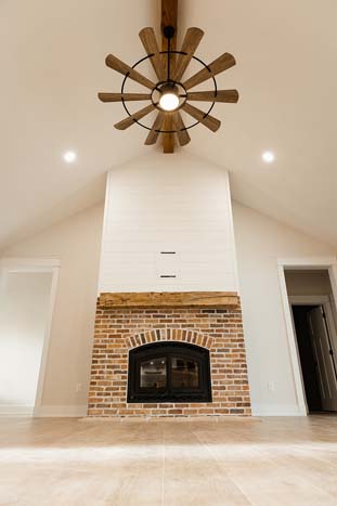 Fourth bedroom in finished walkout lower level