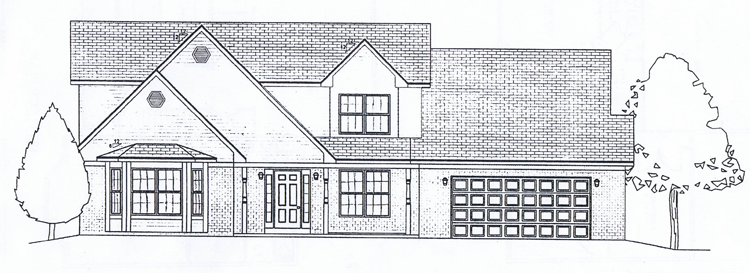 Kilbarger Home Builders - The Bluestem Two Story Style Home ""