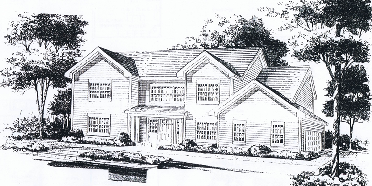 Kilbarger Home Builders - The Jennydawn Two Story Style Home ""