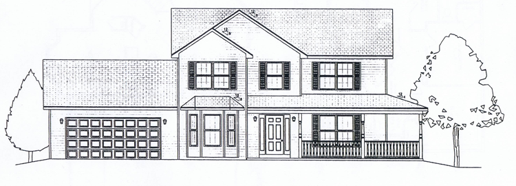 Kilbarger Home Builders - The Pleasantview Two Story Style Home ""
