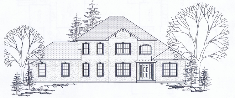 Kilbarger Home Builders - The Polarbend Two Story Style Home ""