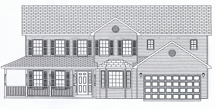 Kilbarger Home Builders - The Polarbend Two Story Style Home ""
